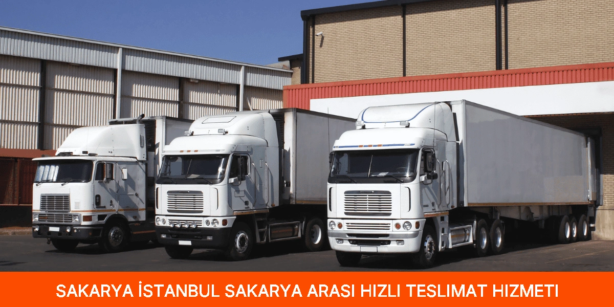 İstanbul Sakarya Arası Hızlı Teslimat Hizmeti